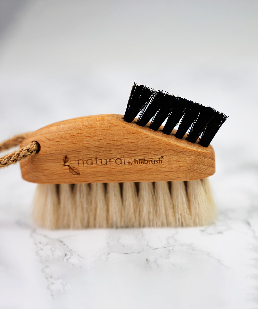 Natural by Hillbrush Laptop Brush With Dual Fill - Soft
